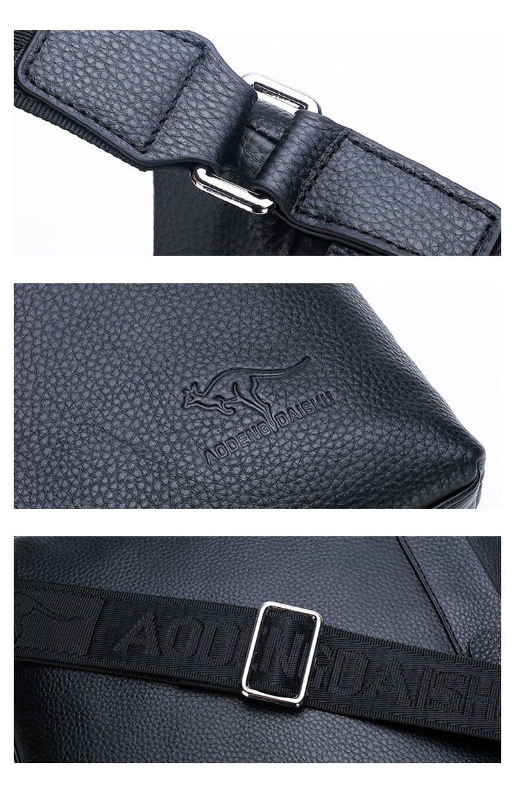 Whatna 2way 天 然 牛革 ショルダーバッグ メンズ 斜め掛けボディバッグ胸バッグipad 9.7 収納可 縦型 メンズ ビジネス かばん 小さめメッセンジャーバッグ カジュアル フォーマル  通学 通勤 結婚式 肩掛けバッグ 自転車かばん-8