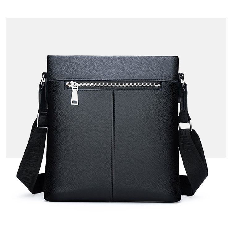 Whatna 2way 天 然 牛革 ショルダーバッグ メンズ 斜め掛けボディバッグ胸バッグipad 9.7 収納可 縦型 メンズ ビジネス かばん 小さめメッセンジャーバッグ カジュアル フォーマル  通学 通勤 結婚式 肩掛けバッグ 自転車かばん-3