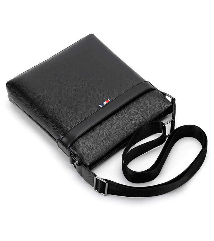 Whatna 2way 天 然 牛革 ショルダーバッグ メンズ 斜め掛けボディバッグ胸バッグipad 9.7 収納可 縦型 メンズ ビジネス かばん 小さめメッセンジャーバッグ カジュアル フォーマル 通学 通勤 結婚式 肩掛けバッグ 自転車かばん-5