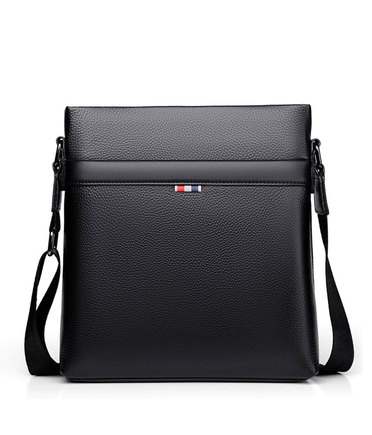 Whatna 2way 天 然 牛革 ショルダーバッグ メンズ 斜め掛けボディバッグ胸バッグipad 9.7 収納可 縦型 メンズ ビジネス かばん 小さめメッセンジャーバッグ カジュアル フォーマル 通学 通勤 結婚式 肩掛けバッグ 自転車かばん-1