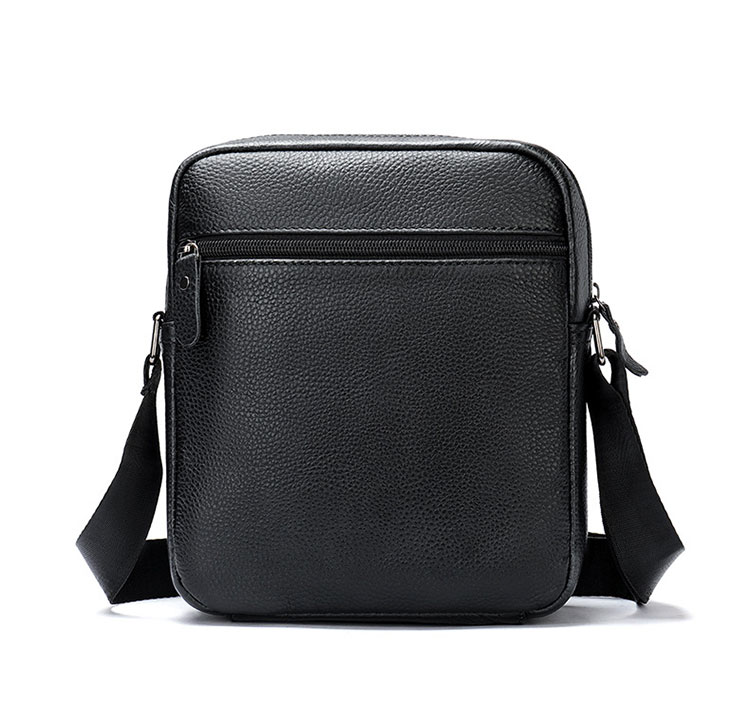 Whatna 2way 天然 牛革 ショルダーバッグ メンズ 斜め掛けボディバッグ胸バッグipad 9.7 収納可 縦型 メンズ ビジネス かばん 小さめメッセンジャーバッグ カジュアル フォーマル  通学 通勤 結婚式 肩掛けバッグ 自転車かばん-3