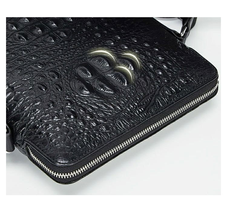 Whatna 2way 天 然 牛革 ショルダーバッグ メンズ 斜め掛けボディバッグ胸バッグipad 9.7 収納可 縦型 メンズ ビジネス かばん 小さめメッセンジャーバッグ カジュアル フォーマル  通学 通勤 結婚式 肩掛けバッグ 自転車かばん-3