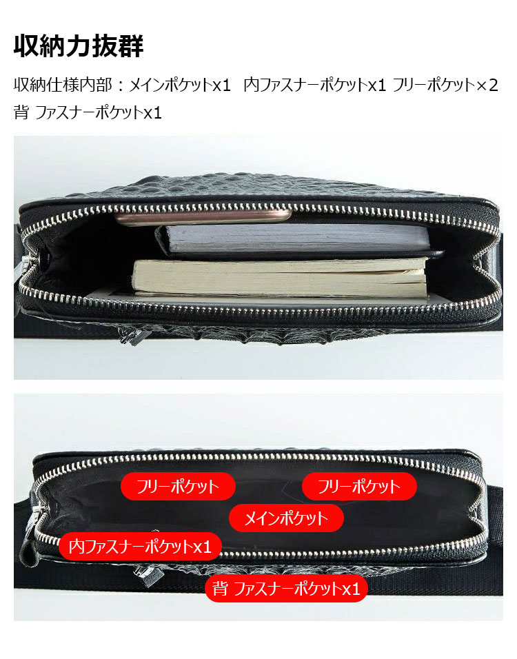 Whatna 2way 天 然 牛革 ショルダーバッグ メンズ 斜め掛けボディバッグ胸バッグipad 9.7 収納可 縦型 メンズ ビジネス かばん 小さめメッセンジャーバッグ カジュアル フォーマル  通学 通勤 結婚式 肩掛けバッグ 自転車かばん-2