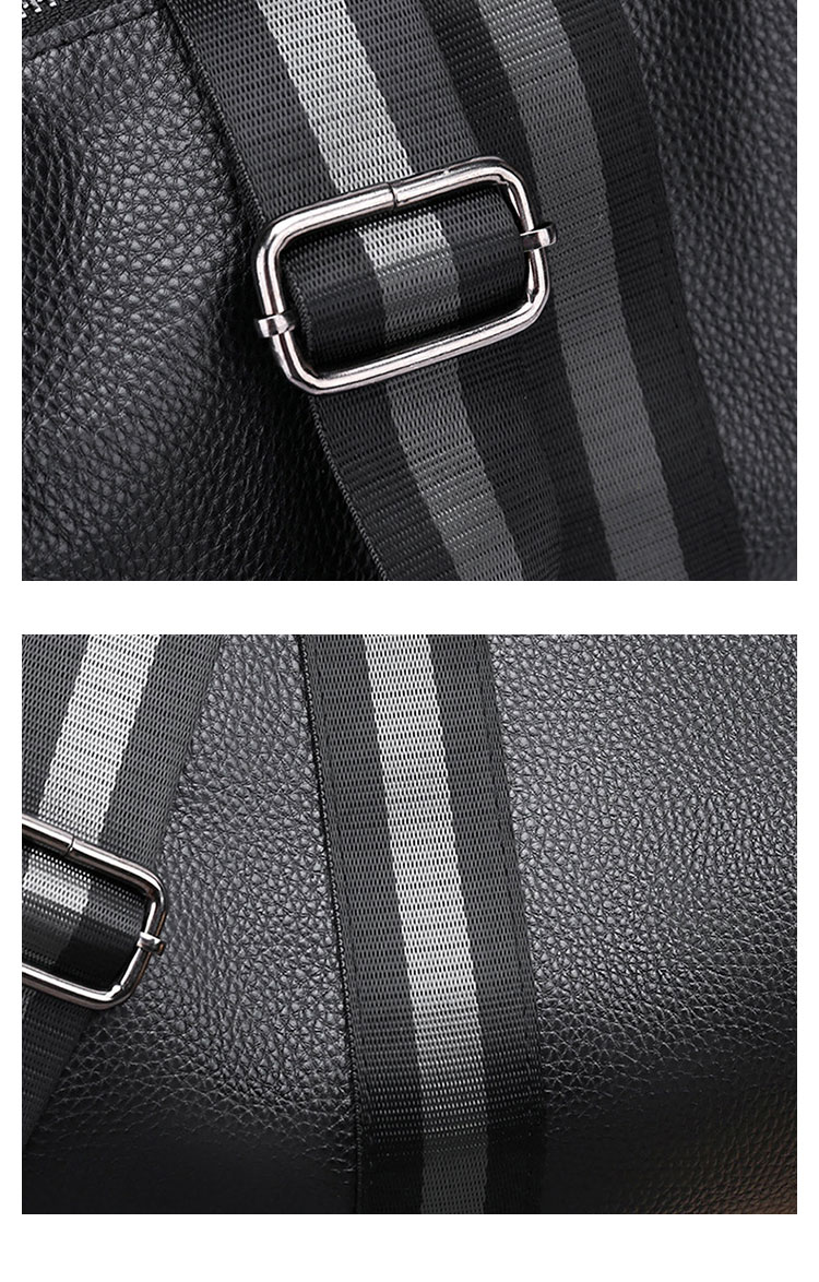 Whatna  天 然 牛 革 ショルダーバッグ メンズ 斜め掛け ボディバッグ 胸バッグ 本 革 小さめビジネスバッグ ipad Mini収納可 肩掛け 通勤 通学 斜めがけバッグ 防水 バッグ 自転車 かばん男性用-10