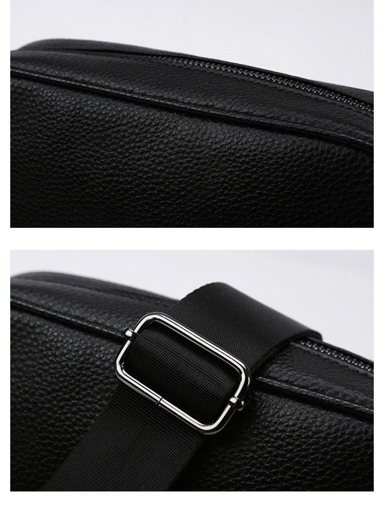 Whatna 天 然 牛 革 ショルダーバッグ メンズ 斜め掛け ボディバッグ 胸バッグ 本 革 小さめビジネスバッグ ipad Mini収納可 肩掛け 通勤 通学 斜めがけバッグ 防水 バッグ 自転車 かばん男性用-10