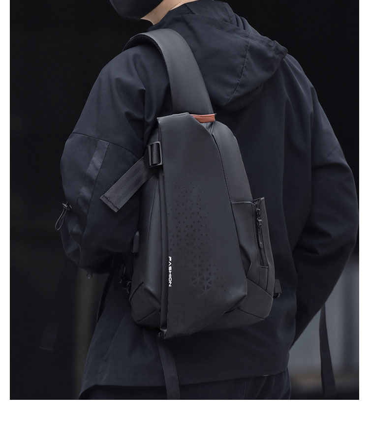 Whatna ショルダーバッグ メンズ 斜めがけ ワンショルダーバッグボディバッグ 胸バッグA4サイズ ipad10.5収納可 ビジネス 通学 通勤バッグ 自転車 鞄 1301-11