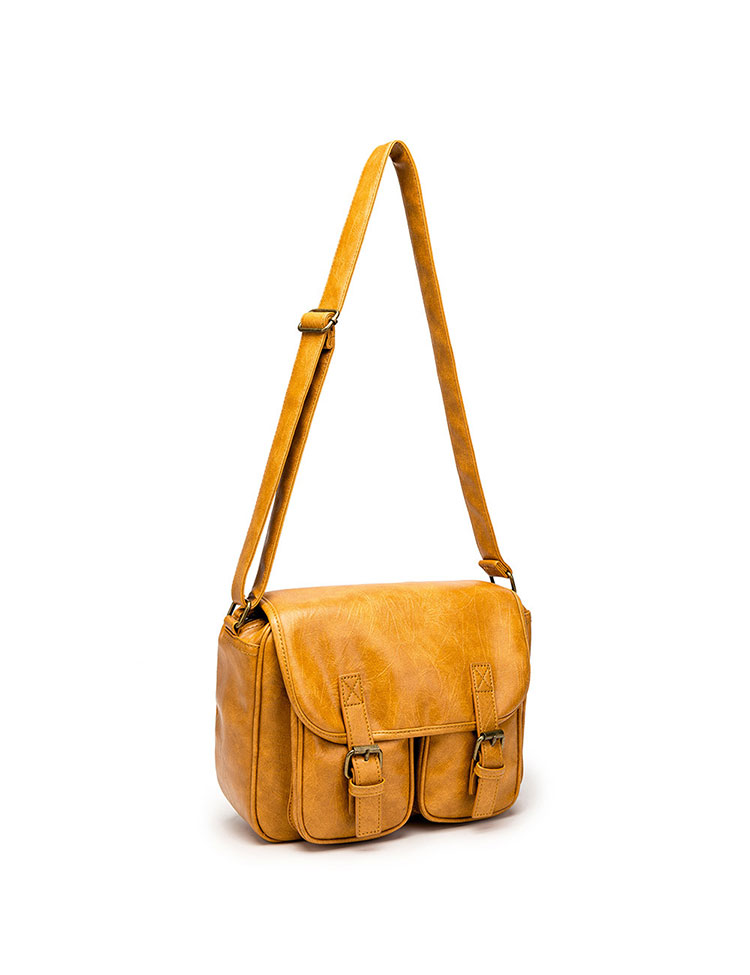 Whatna 革 ショルダーバッグ メンズ 斜め掛け ボディバッグ 胸バッグ 厚 手 レザー小さめビジネスバッグ A4雑誌 10.5インチのipad 肩掛け 通勤 通学 斜めがけバッグ 防水 バッグ 自転車 かばん男性用-1