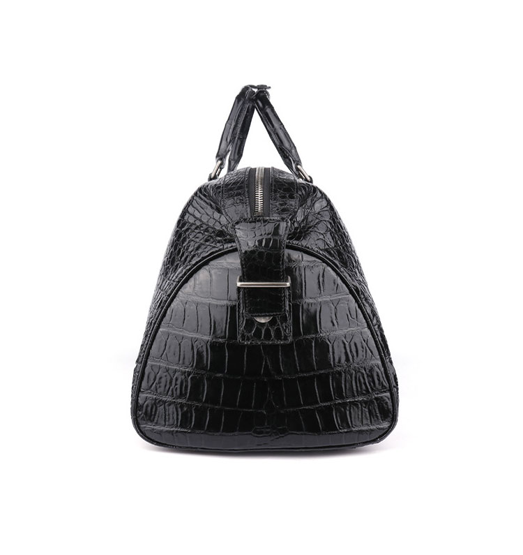 Whatna ワニ革 ビジネス バッグ メンズ 斜め掛け 手提げ バッグ クロコダイル革 本革 ブリーフケース 15.6インチPC対応 旅行 出張 通勤 通学 就活 面接 バッグ かばん 男性用 3087B-3