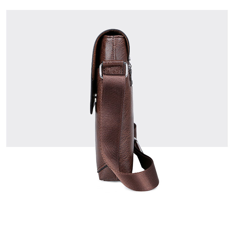 Whatna 革 ショルダーバッグ メンズ 斜め掛け ボディバッグ 胸バッグ 厚 手 レザー 縦型 小さめビジネスバッグB5サイズ収納可 肩掛け 通勤 通学 斜めがけバッグ 防水 バッグ 自転車 かばん男性用NB002-3