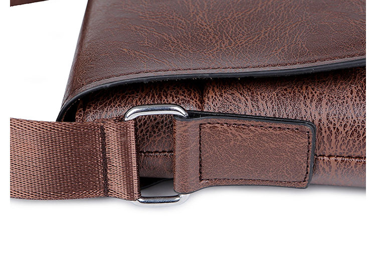 Whatna 革 ショルダーバッグ メンズ 斜め掛け ボディバッグ 胸バッグ 厚 手 レザー 縦型 小さめビジネスバッグB5サイズ収納可 肩掛け 通勤 通学 斜めがけバッグ 防水 バッグ 自転車 かばん男性用NB002-8