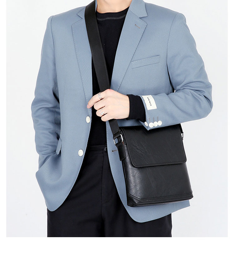 Whatna 革 ショルダーバッグ メンズ 斜め掛け ボディバッグ 胸バッグ 厚 手 レザー 縦型 小さめビジネスバッグB5サイズ収納可 肩掛け 通勤 通学 斜めがけバッグ 防水 バッグ 自転車 かばん男性用NB002-12