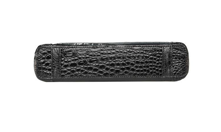 Whatna ワニ革セカンドバッグ メンズ バッグ クラッチ バッグ 小さい カード8枚収納可2室仕切 厚手 本 革 レザー 結婚式 バッグ フォーマル ビジネス 冠婚葬祭 バッグ 男性用 紳士用 2035B-5