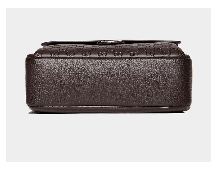 Whatna ショルダーバッグ メンズかばん 斜めがけ 肩掛けバッグメッセンジャーバッグ シンプル カジュアル ワンショルダーボディバッグPUレザ ー ipad9.7収納可-4