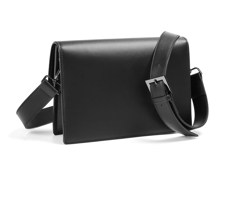 Whatna 革 セカンド バッグ メンズ 3way クラッチ ショルダー 斜め掛け ボディーバッグ 肩掛け バッグ 胸バッグ 小さい ショルダーベルト付 Ipad Mini 収納可 結婚式 バッグ ビジネス フォーマル 冠婚葬祭 バッグ紳士用 男性用-3