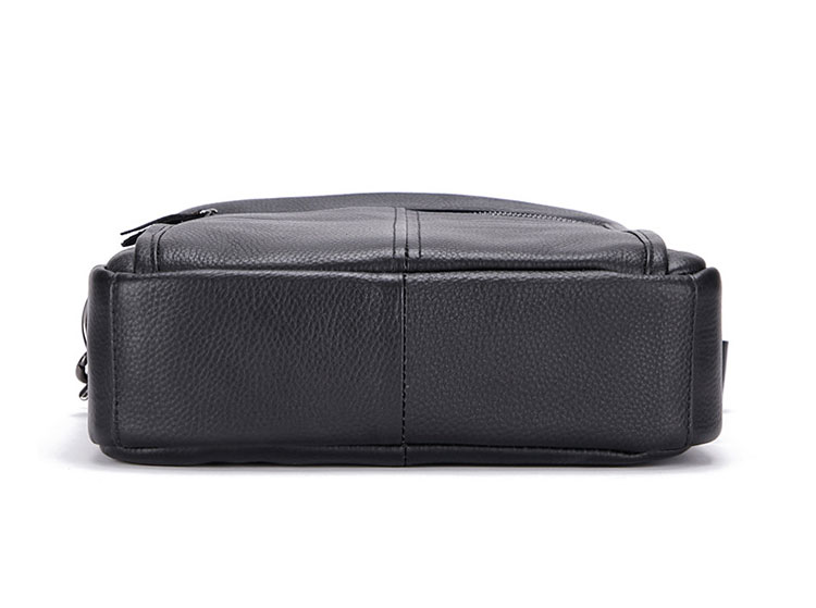 Whatna 牛革 ショルダーバッグ メンズ 2way 斜め掛け 手提げバッグ ビジネス バッグ セカンドバッグ 手持げバッグ 本革A4 Ipad 13.3Air収納可 縦型 カジュアル フォーマル ビジネス 通学 通勤 肩掛け バッグ 自転車かばん プレゼント男性-4