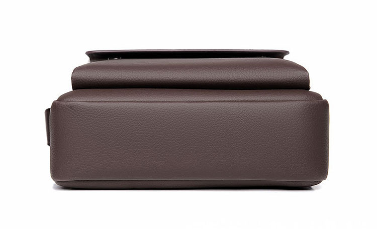 Whatna 革 ワンショルダーバッグ メンズ 3way斜め掛け胸バッグ 手提げバッグ セカンドバッグ 手持げバッグPU厚 手 レザーIpad 9.7収納可 カジュアル フォーマル ビジネス 通学 通勤 結婚式 肩掛けバッグ 自転車かばん プレゼント男性-4