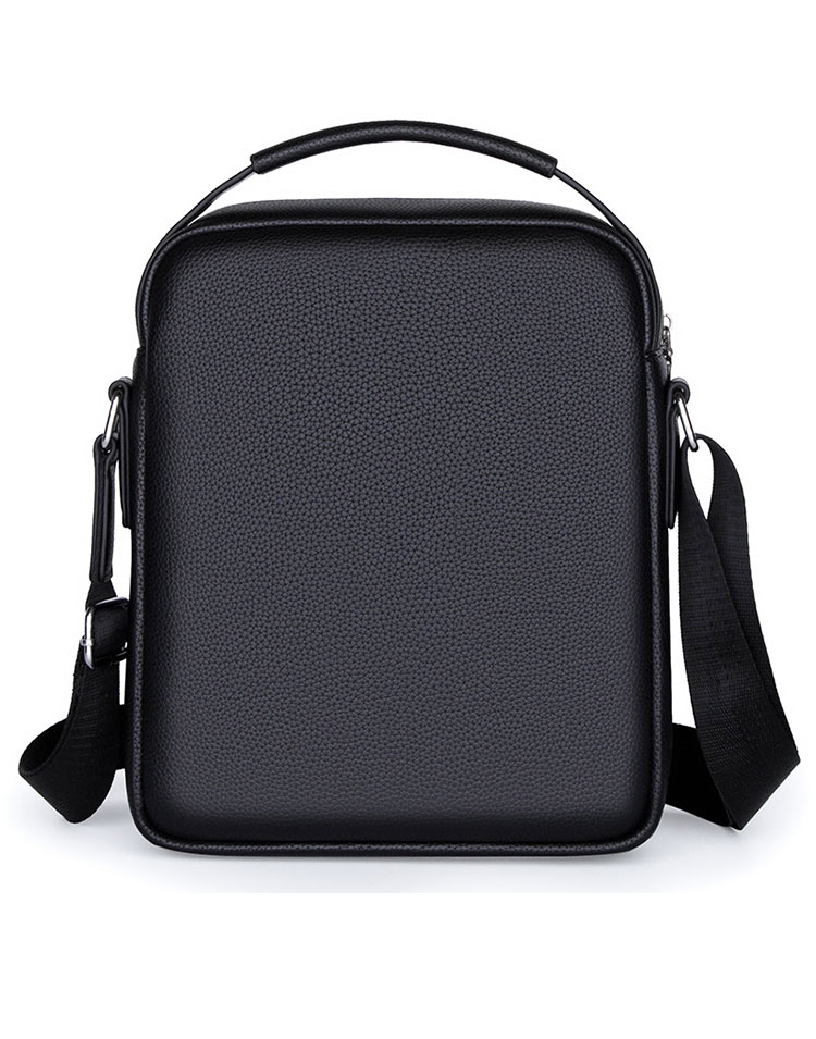 Whatna 革 ワンショルダーバッグ メンズ 3way斜め掛け胸バッグ 手提げバッグ セカンドバッグ 手持げバッグPU厚 手 レザーIpad 9.7収納可 カジュアル フォーマル ビジネス 通学 通勤 結婚式 肩掛けバッグ 自転車かばん プレゼント男性-3