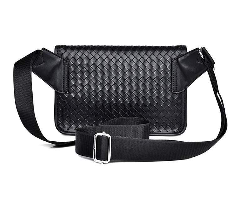 Whatna ワンショルダーバッグ メンズ  ショルダーバッグ ボディー バッグ 斜め掛けバッグ 肩掛け胸バッグ メッセンジャーバッグ 小さい 革 レザー ショルダー肩掛けバッグ 男女兼用-3