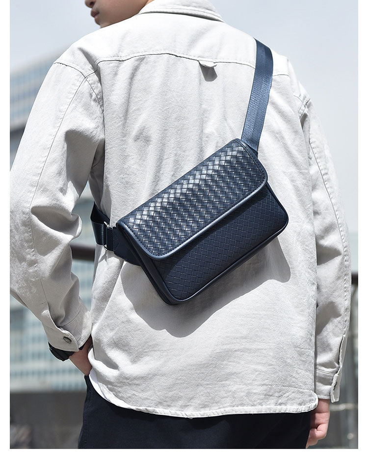 Whatna ワンショルダーバッグ メンズ  ショルダーバッグ ボディー バッグ 斜め掛けバッグ 肩掛け胸バッグ メッセンジャーバッグ 小さい 革 レザー ショルダー肩掛けバッグ 男女兼用-13