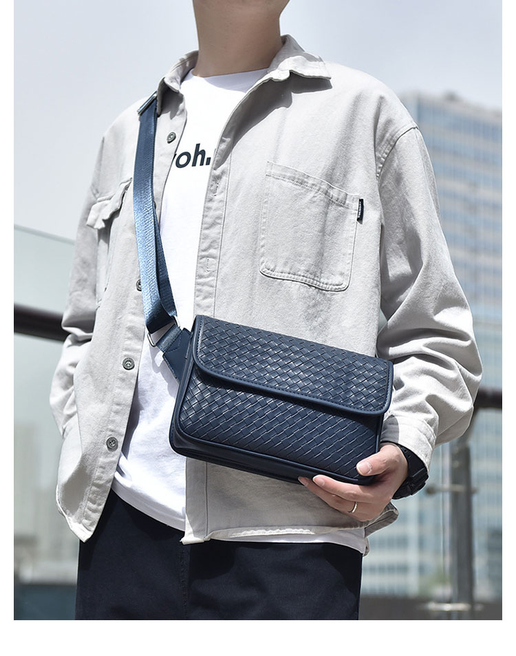 Whatna ワンショルダーバッグ メンズ  ショルダーバッグ ボディー バッグ 斜め掛けバッグ 肩掛け胸バッグ メッセンジャーバッグ 小さい 革 レザー ショルダー肩掛けバッグ 男女兼用-14