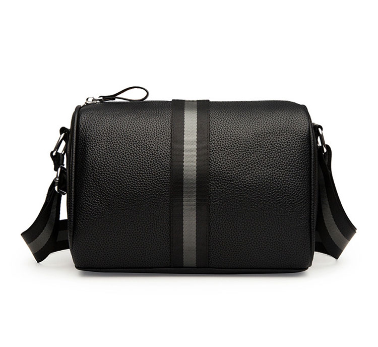 Whatna ワンショルダーバッグ メンズ  ショルダーバッグ ボディー バッグ 斜め掛けバッグ 肩掛け胸バッグ メッセンジャーバッグ 小さい 革 レザー ショルダー肩掛けバッグ 男女兼用-1