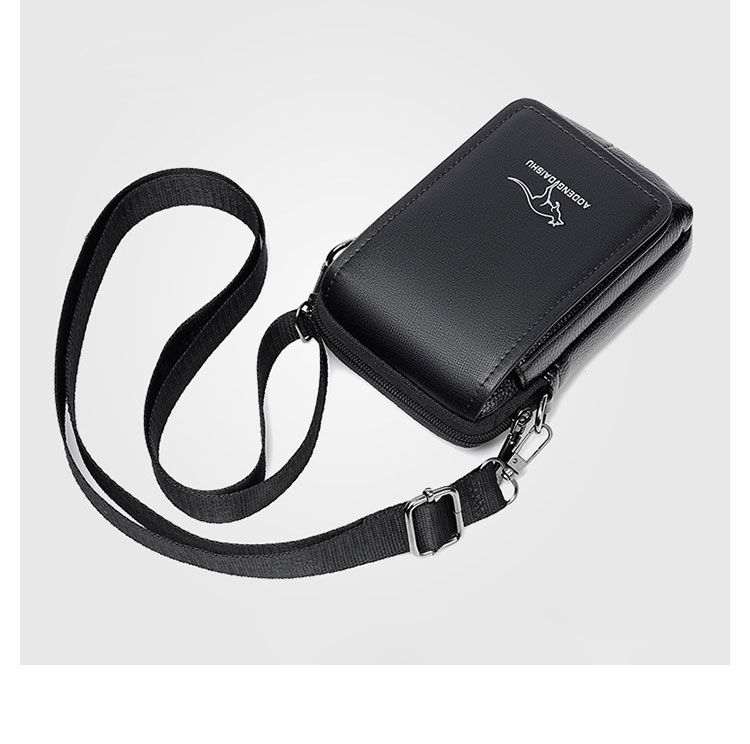 Whatna 革 ミニワンショルダーバッグ メンズ ミニウエストバッグ ウエストポーチバイク用 pu レザー 男女兼用 ミニ斜め掛け ボディバッグ 胸バッグ ワンショルダー 軽量 ブラウン 黒A08 A09-4