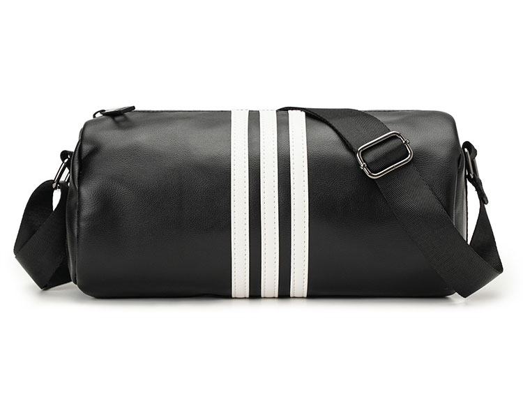 Whatna 革 ワンショルダーバッグ メンズ 斜め掛け ボディバッグ 胸バッグ レザー小さめビジネスバッグ ipad Mini収納可 肩掛け 通勤 通学 斜めがけバッグ 防水 バッグ 自転車 かばん男性用-2