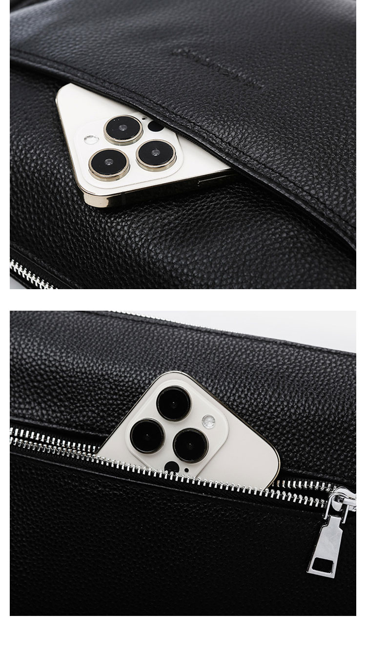 Whatna 2way 天然 牛革 ショルダーバッグ メンズ 斜め掛けボディバッグ胸バッグA4 ipad 9.7 収納可 縦型 メンズ ビジネスバッグ かばん 小さめメッセンジャーバッグ カジュアル フォーマル 通学 通勤 結婚式 肩掛けバッグ 自転車かばん-7