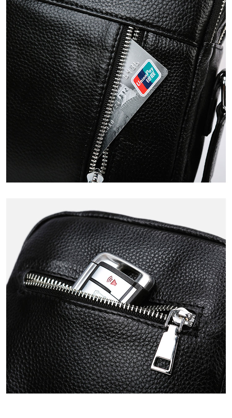 Whatna 2way 天 然 牛革 ショルダーバッグ メンズ 斜め掛けボディバッグ胸バッグipadMini 収納可 縦型 メンズ ビジネスバッグ かばん 小さめメッセンジャーバッグ カジュアル フォーマル 通学 通勤 結婚式 肩掛けバッグ 自転車かばん-9