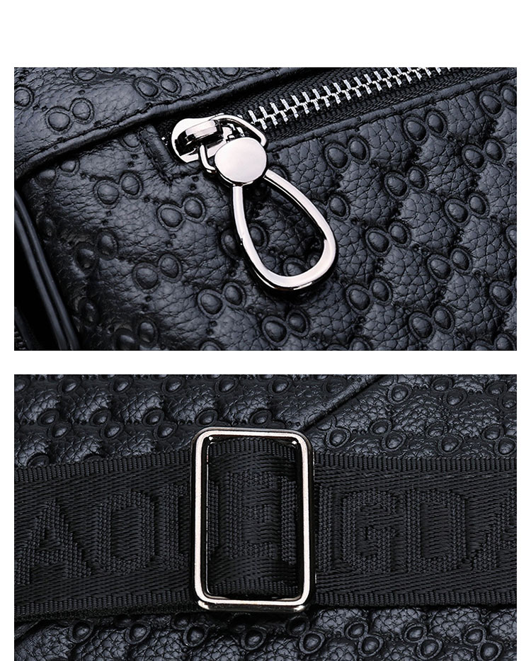 Whatna ショルダーバッグ メンズかばん 斜めがけボディ胸バッグ 肩掛けバッグメッセンジャーバッグ ビジネスシンプル カジュアル ワンショルダーボディバッグ 牛革 本革ipad10.5収納可-8