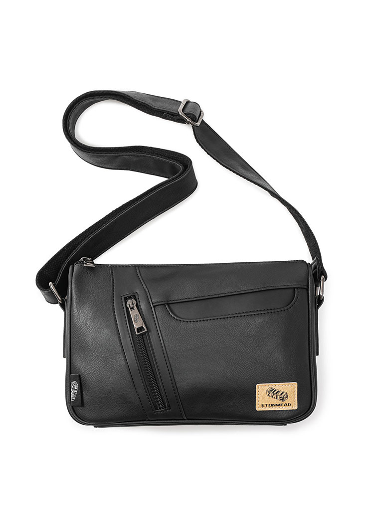 Whatna ワンショルダーバッグ メンズ 斜め掛け ボディバッグ 胸バッグ 革 小さめビジネスバッグ ipad Mini カード6枚収納可 肩掛け 通勤 通学 防水 バッグ 自転車 かばん男性用  YH3752-3