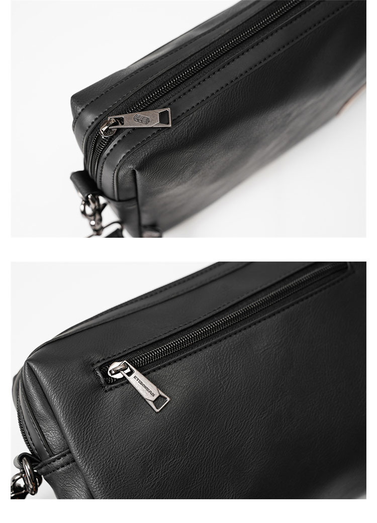 Whatna ワンショルダーバッグ メンズ 斜め掛け ボディバッグ 胸バッグ 革 小さめビジネスバッグ ipad Mini カード6枚収納可 肩掛け 通勤 通学 防水 バッグ 自転車 かばん男性用  YH3737-8