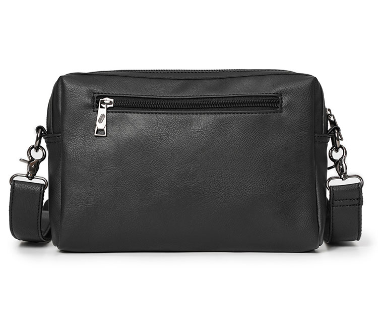 Whatna ワンショルダーバッグ メンズ 斜め掛け ボディバッグ 胸バッグ 革 小さめビジネスバッグ ipad Mini カード6枚収納可 肩掛け 通勤 通学 防水 バッグ 自転車 かばん男性用  YH3737-2