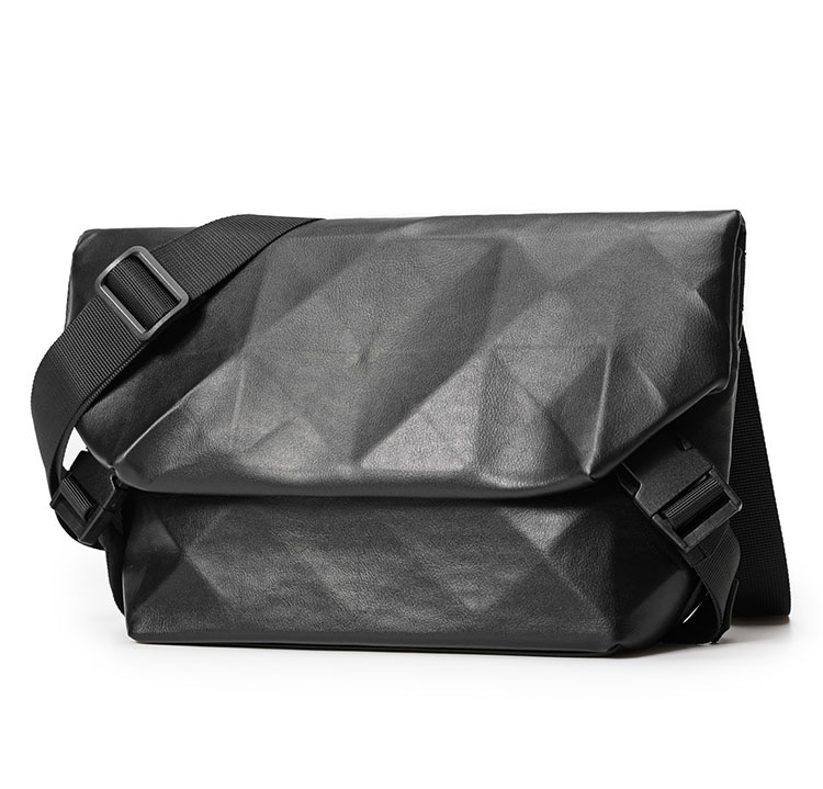 Whatna ワンショルダーバッグ メンズ 斜め掛け ボディバッグ 胸バッグ 革 小さめビジネスバッグ ipad 10.5  肩掛け 通勤 通学 防水 バッグ 自転車 かばん男性用  K5196-1