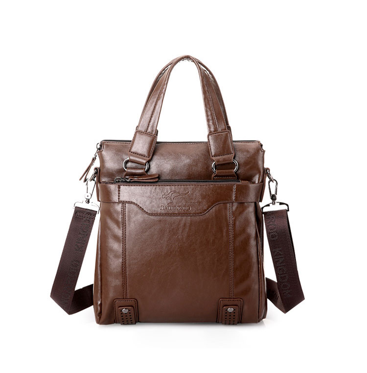 Whatnaショルダーバッグ メンズ 2way 斜め掛け 手提げバッグ ビジネス バッグ セカンドバッグ 手持げバッグ 革 A4 縦型 カジュアル フォーマル ビジネス 通学 通勤 肩掛け バッグ 自転車かばん プレゼント男性 115-2-1