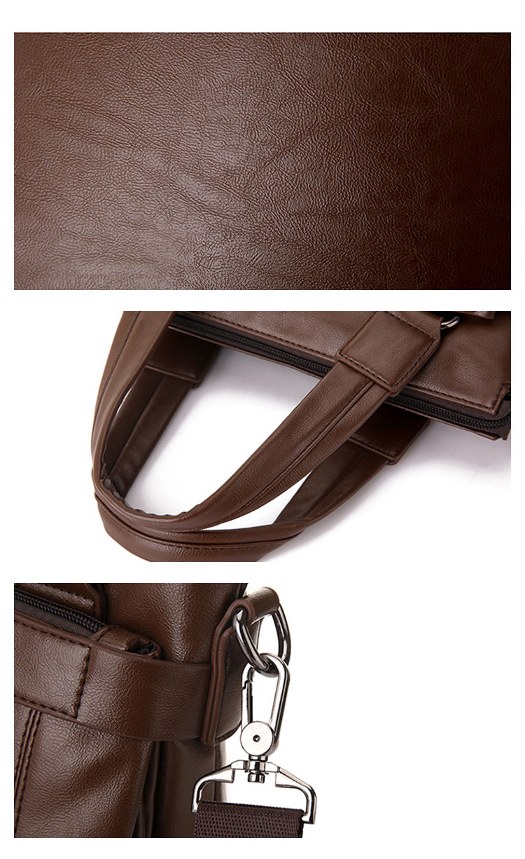 Whatnaショルダーバッグ メンズ 2way 斜め掛け 手提げバッグ ビジネス バッグ セカンドバッグ 手持げバッグ 革 A4 縦型 カジュアル フォーマル ビジネス 通学 通勤 肩掛け バッグ 自転車かばん プレゼント男性 115-2-8