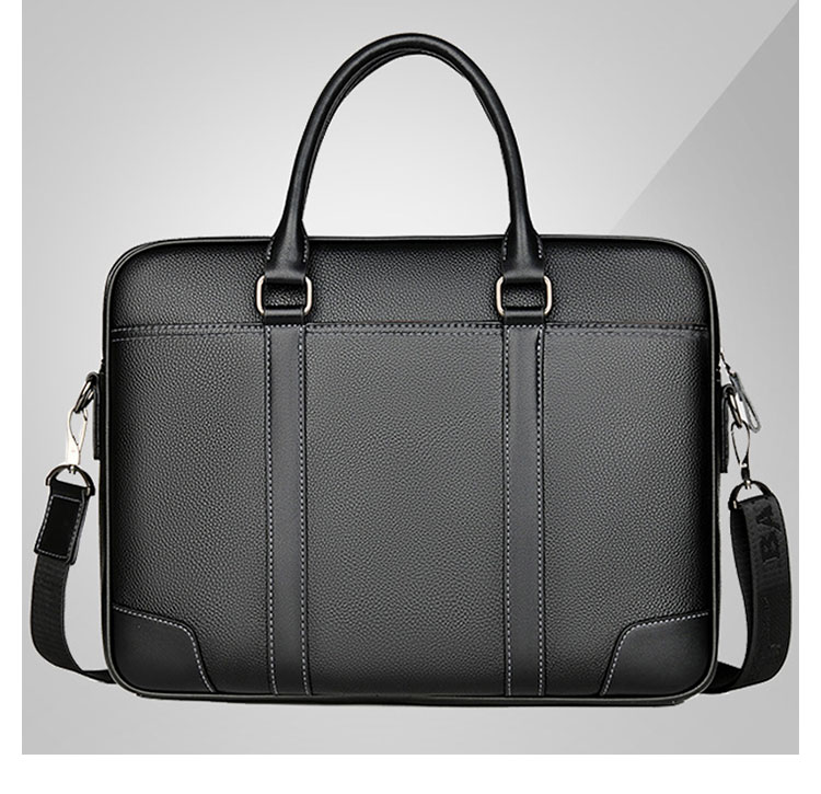 Whatna ショルダーバッグ メンズ 2way 斜め掛け 手提げバッグ ビジネス バッグ セカンドバッグ 手持げバッグ 革 A4 １4センチpc収納可 横型 カジュアル フォーマル ビジネス 通学 通勤 肩掛け バッグ 自転車かばん プレゼント男性 107-2