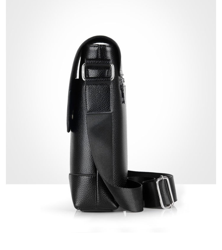 Whatna ワンショルダーバッグ メンズ 斜め掛け ボディバッグ 胸バッグ 革 小さめビジネスバッグ ipad 10.5収納可 肩掛け 通勤 通学 防水 バッグ 自転車 かばん男性用968-2