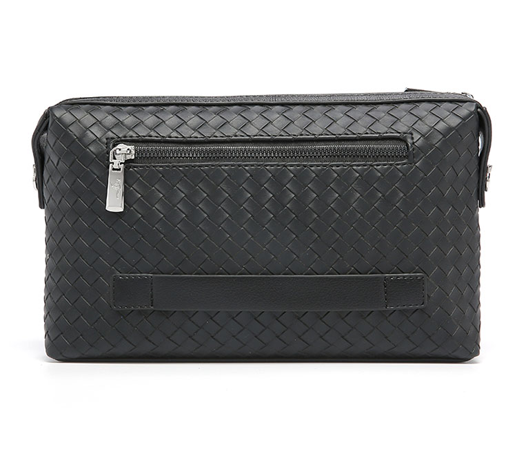 Whatna ワンショルダーバッグ メンズ  3WAY ボディバッグ 斜め掛けバッグ 胸バッグ クラッチ バッグ  手提げ バッグ 手持ちバッグメッセンジャーバッグ レザー pu フォーマル 結婚式 葬式 冠婚葬祭 バッグパーティー バッグ-4