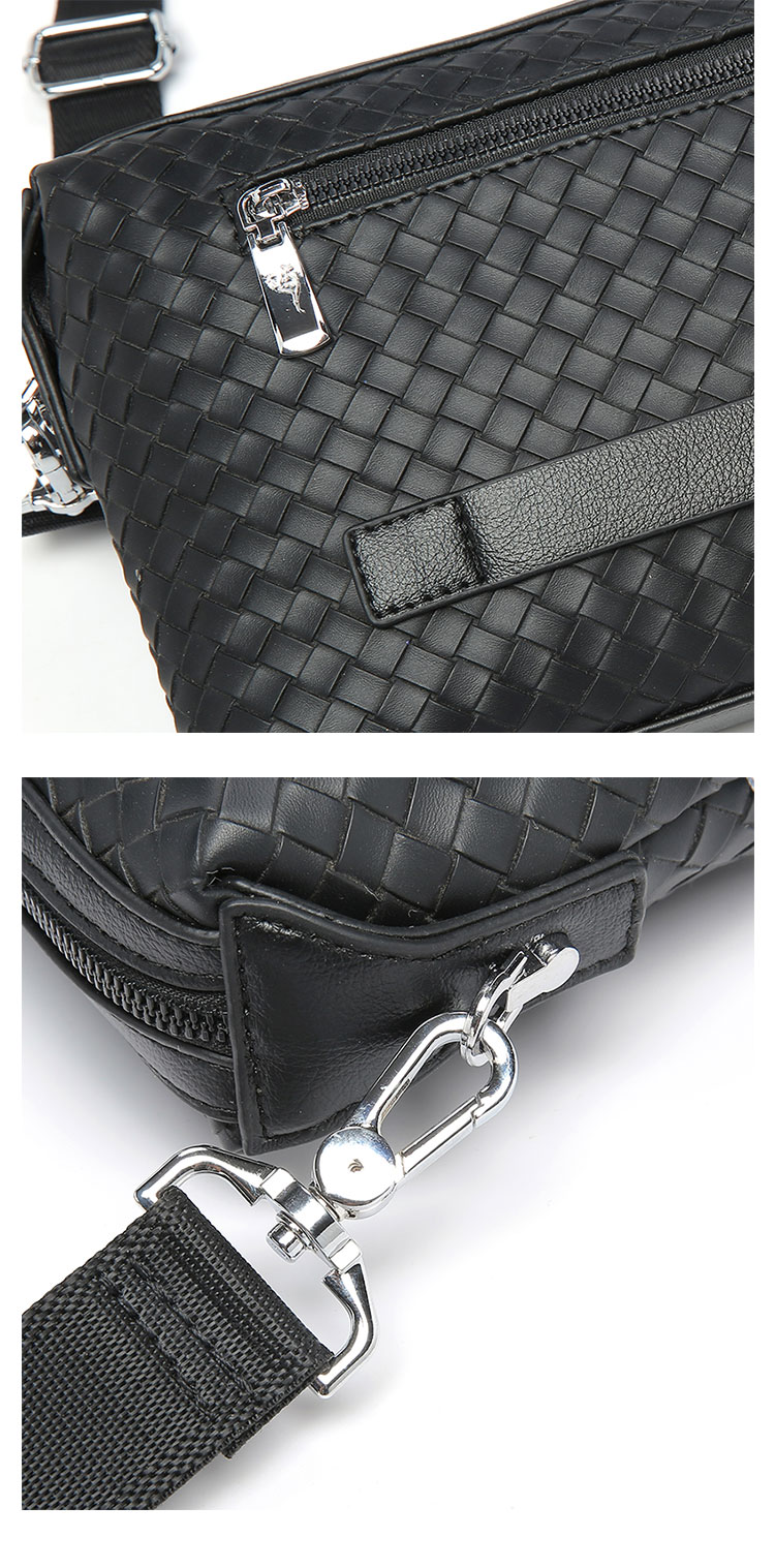 Whatna ワンショルダーバッグ メンズ  3WAY ボディバッグ 斜め掛けバッグ 胸バッグ クラッチ バッグ  手提げ バッグ 手持ちバッグメッセンジャーバッグ レザー pu フォーマル 結婚式 葬式 冠婚葬祭 バッグパーティー バッグ-10