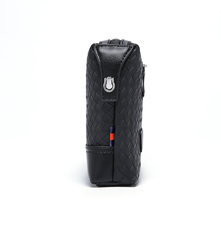 Whatna ワンショルダーバッグ メンズ  3WAY ボディバッグ 斜め掛けバッグ 胸バッグ クラッチ バッグ  手提げ バッグ 手持ちバッグメッセンジャーバッグ レザー pu フォーマル 結婚式 葬式 冠婚葬祭 バッグパーティー バッグ-5