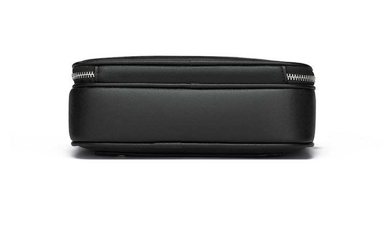 Whatna ワンショルダーバッグ メンズ 3way クラッチ ショルダー斜め掛け ボディバッグ 胸バッグ 肩掛けバッグ 小さい 厚手 レザー カード6枚収納可 カード入 札入れ 小銭入れ 2室仕切 結婚式 バッグ ビジネス フォーマル 冠婚葬祭 バッグ-2