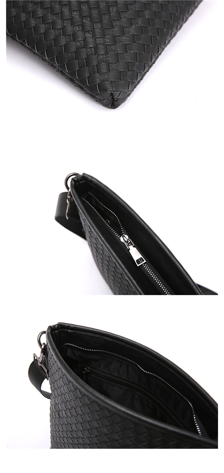 Whatna ワンショルダーバッグ メンズかばん 斜めがけボディ胸バッグ 肩掛けバッグメッセンジャーバッグ ビジネスシンプル カジュアル ワンショルダーボディバッグ 厚手 レザー 縦型 ipad9.7収納可-7