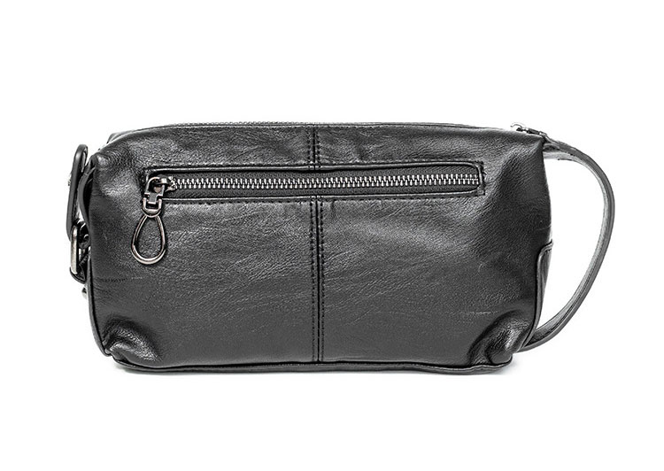 Whatna ミニセカンドバッグ メンズ クラッチ バッグ pu レザー ボックス型ハンドバッグ手持ちバッグ 手提げバッグ 化粧バッグフォーマル 結婚式 葬式 冠婚葬祭 パーティー バッグ-4