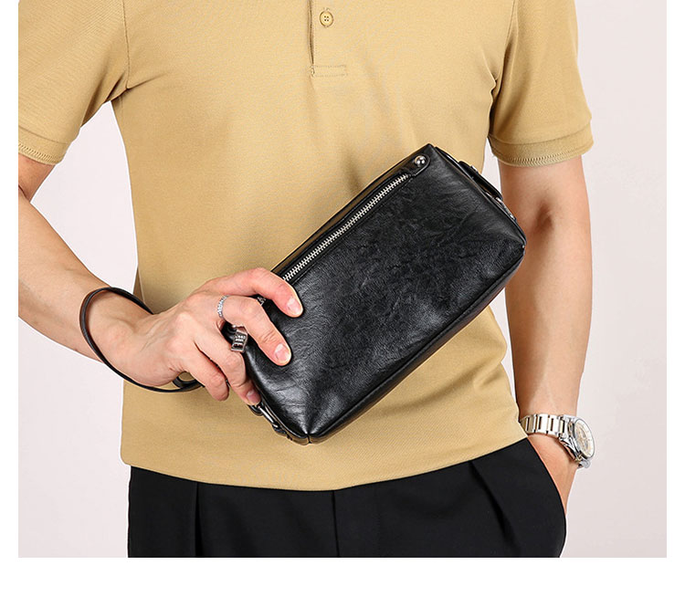 Whatna ミニセカンドバッグ メンズ クラッチ バッグ pu レザー ボックス型ハンドバッグ手持ちバッグ 手提げバッグ 化粧バッグフォーマル  結婚式 葬式 冠婚葬祭 パーティー バッグ | Whatna