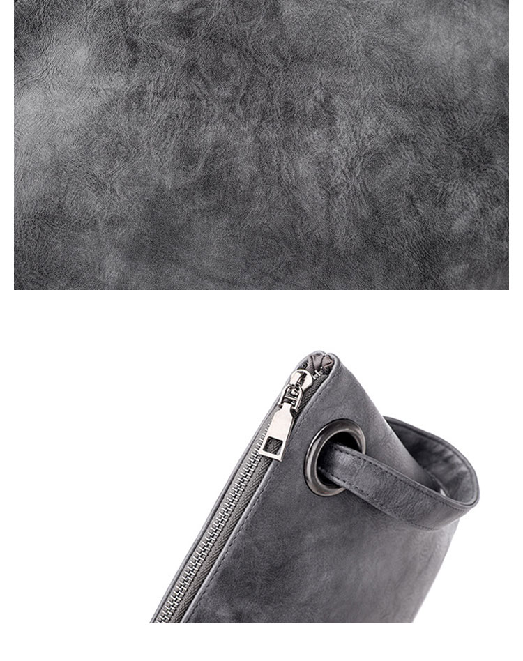 Whatna セカンドバッグ メンズ クラッチ バッグ 大きな 軽くて 薄い pu レザー B5 A4 手持ちバッグ 手提げバッグ フォーマル 結婚式 葬式 冠婚葬祭 パーティー バッグ-8