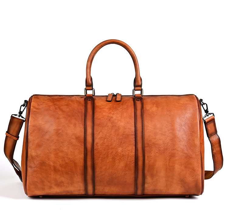 Whatna アンティーク風合い鞣し天 然 牛革 ビジネスバッグメンズ 2way ショルダー 手提げバッグブリーフケース17インチPC収納可 旅行 出張 通勤 通学 就活 面接 バッグ かばん 男性用83008-1