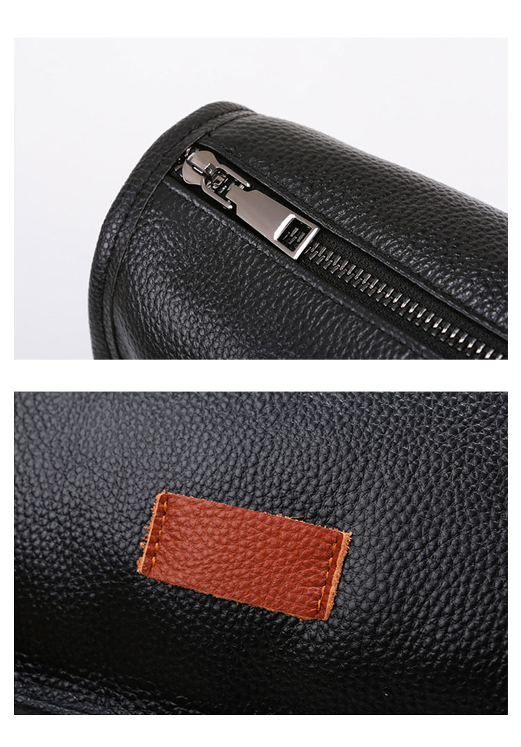 Whatna 天然 牛 革 ワンショルダーバッグ メンズ 斜め掛け ボディーバッグ 胸バッグ 本 革 小さめビジネスバッグ  横型 ipad 10.5収納可 肩掛け 通勤 通学 斜めがけバッグ メッセンジャーバッグ 防水 バッグ 自転車 かばん男性用-9