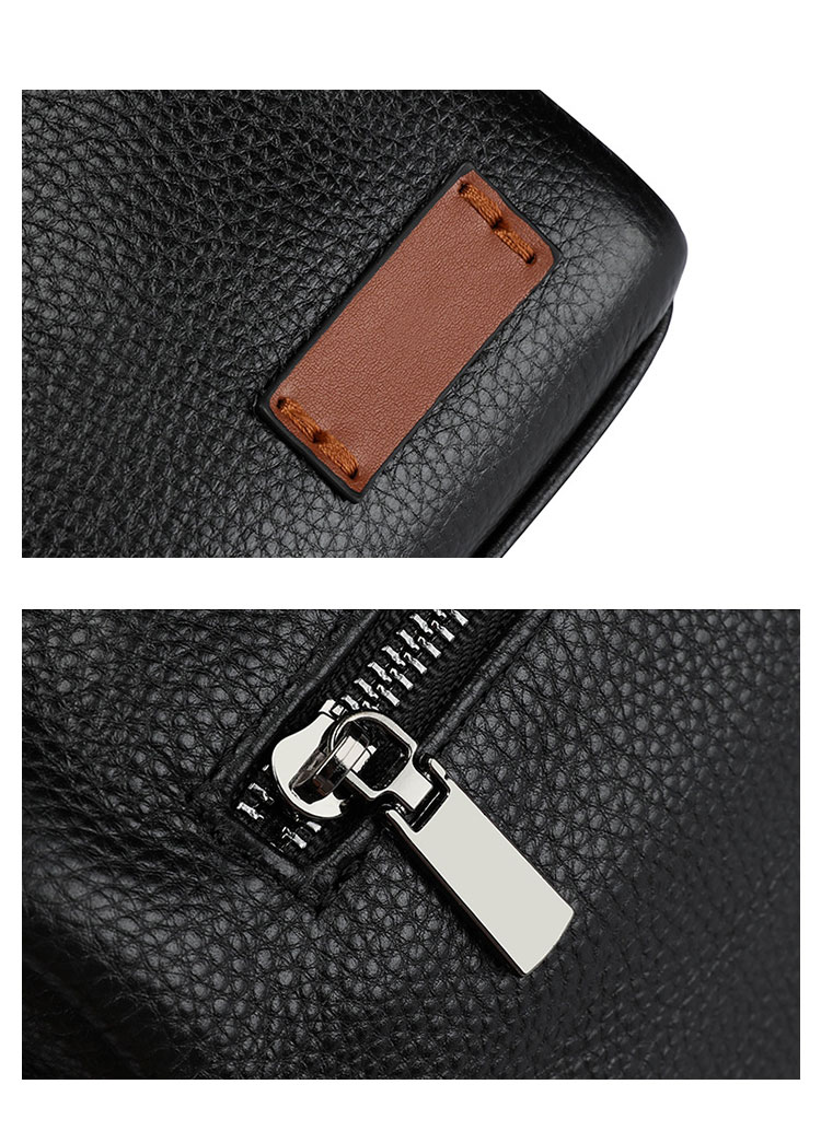 Whatna 天然 牛 革 ワンショルダーバッグ メンズ 斜め掛け ボディーバッグ 胸バッグ 本 革 小さめビジネスバッグ ipad Mini収納可 肩掛け 通勤 通学 斜めがけバッグ メッセンジャーバッグ 防水 バッグ 自転車 かばん男性用-8