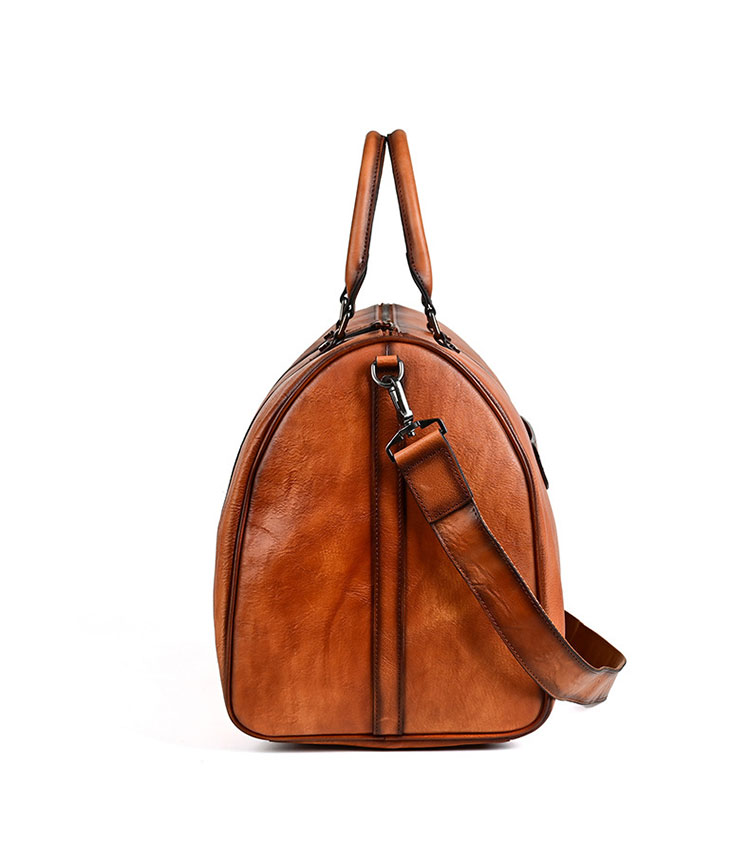 Whatna アンティーク風合い鞣し天 然 牛革 ビジネスバッグメンズ 2way ショルダー 手提げバッグブリーフケース17インチPC収納可 旅行 出張 通勤 通学 就活 面接 バッグ かばん 男性用83008-3